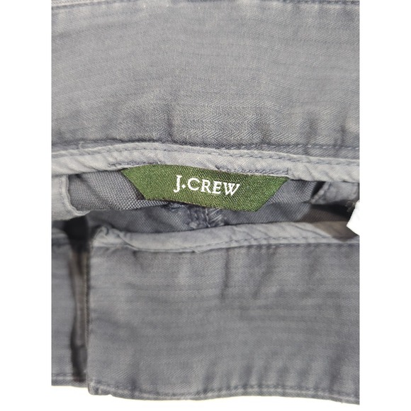 Women's 8 J.Crew Oxford Navy Blue Cotton 5" Khaki Chino Casual Shorts EUC - Picture 5 of 7